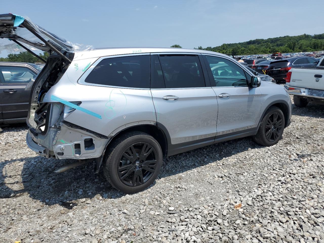 2022 HONDA PILOT SE VIN:5FNYF6H29NB075704