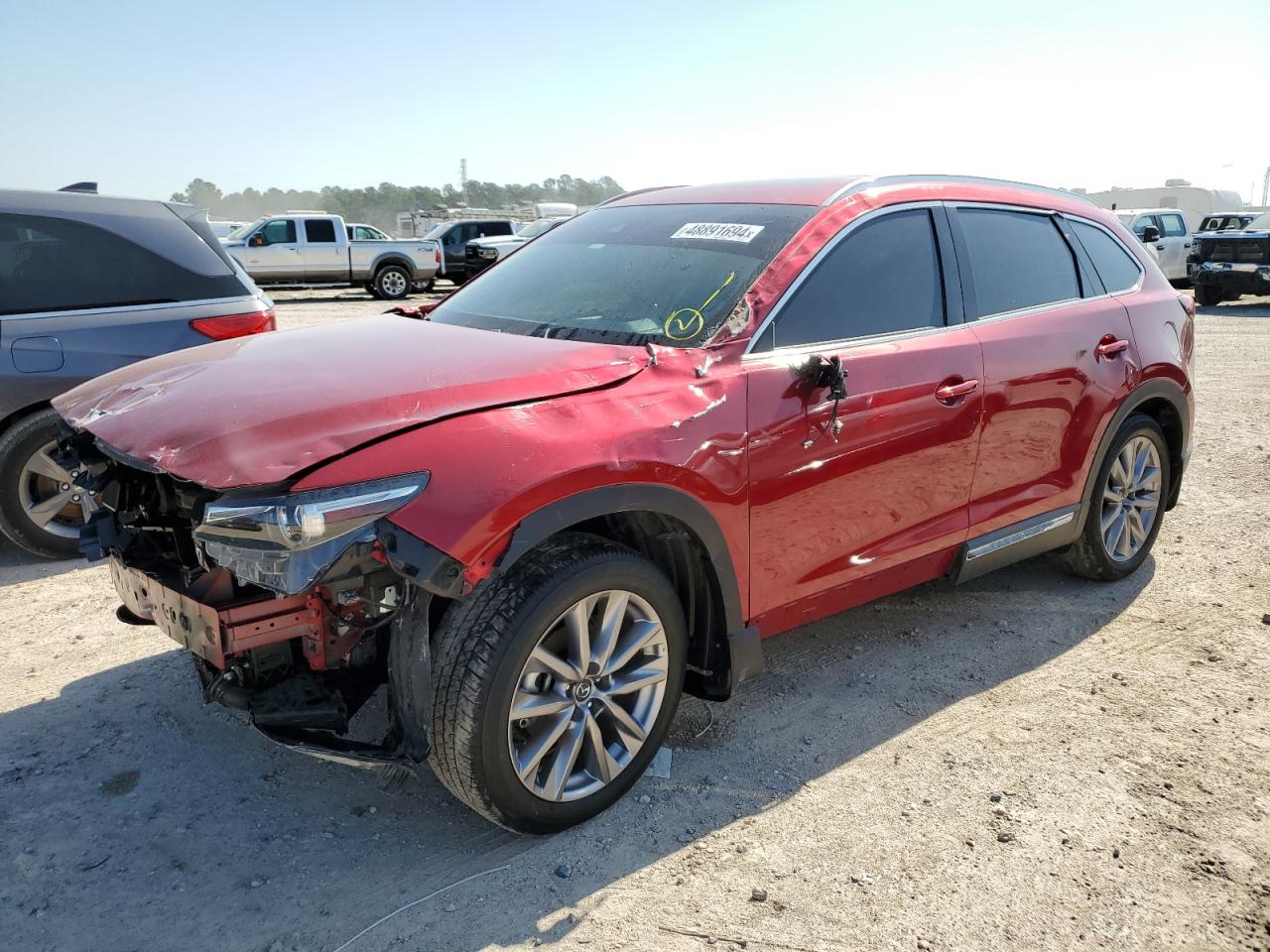 2022 MAZDA CX-9 GRAND TOURING VIN:JM3TCBDY1N0621987