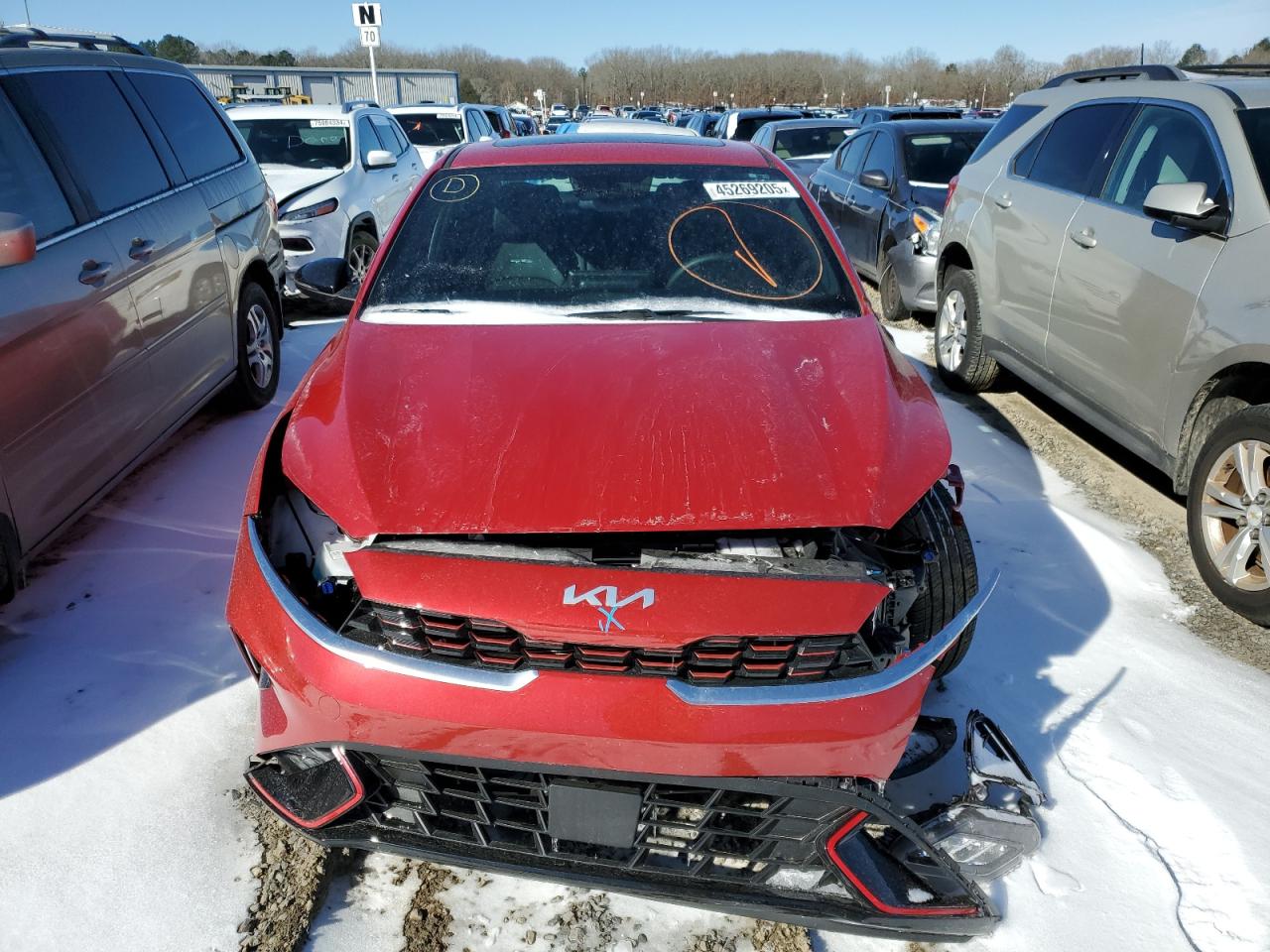 2024 KIA FORTE GT LINE VIN:3KPF54AD7RE776988