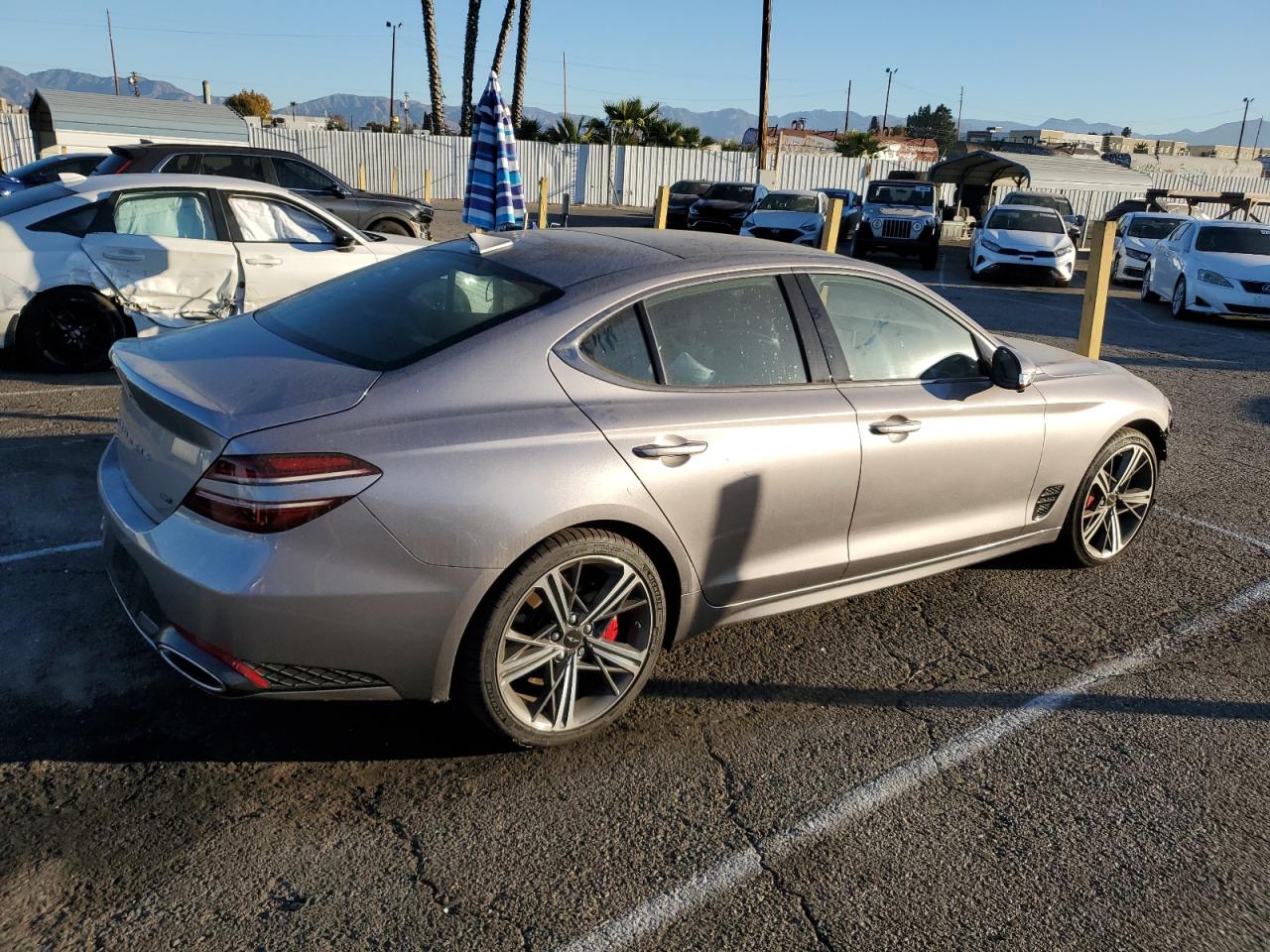 2024 GENESIS G70 SPORT ADVANCED VIN:KMTG54SEXRU136207