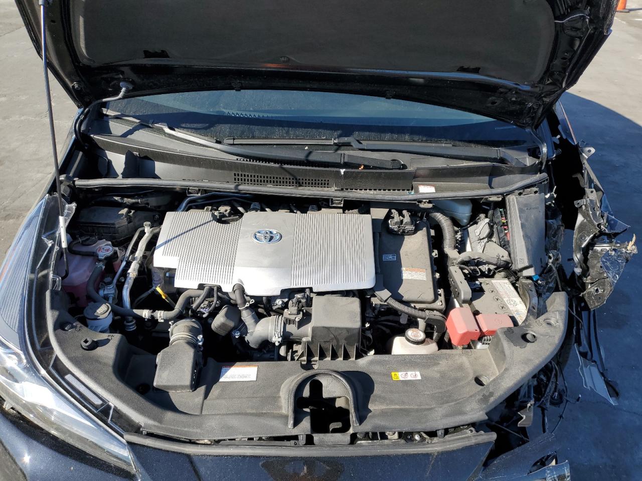 2022 TOYOTA PRIUS NIGHT SHADE VIN:JTDKAMFU3N3165215
