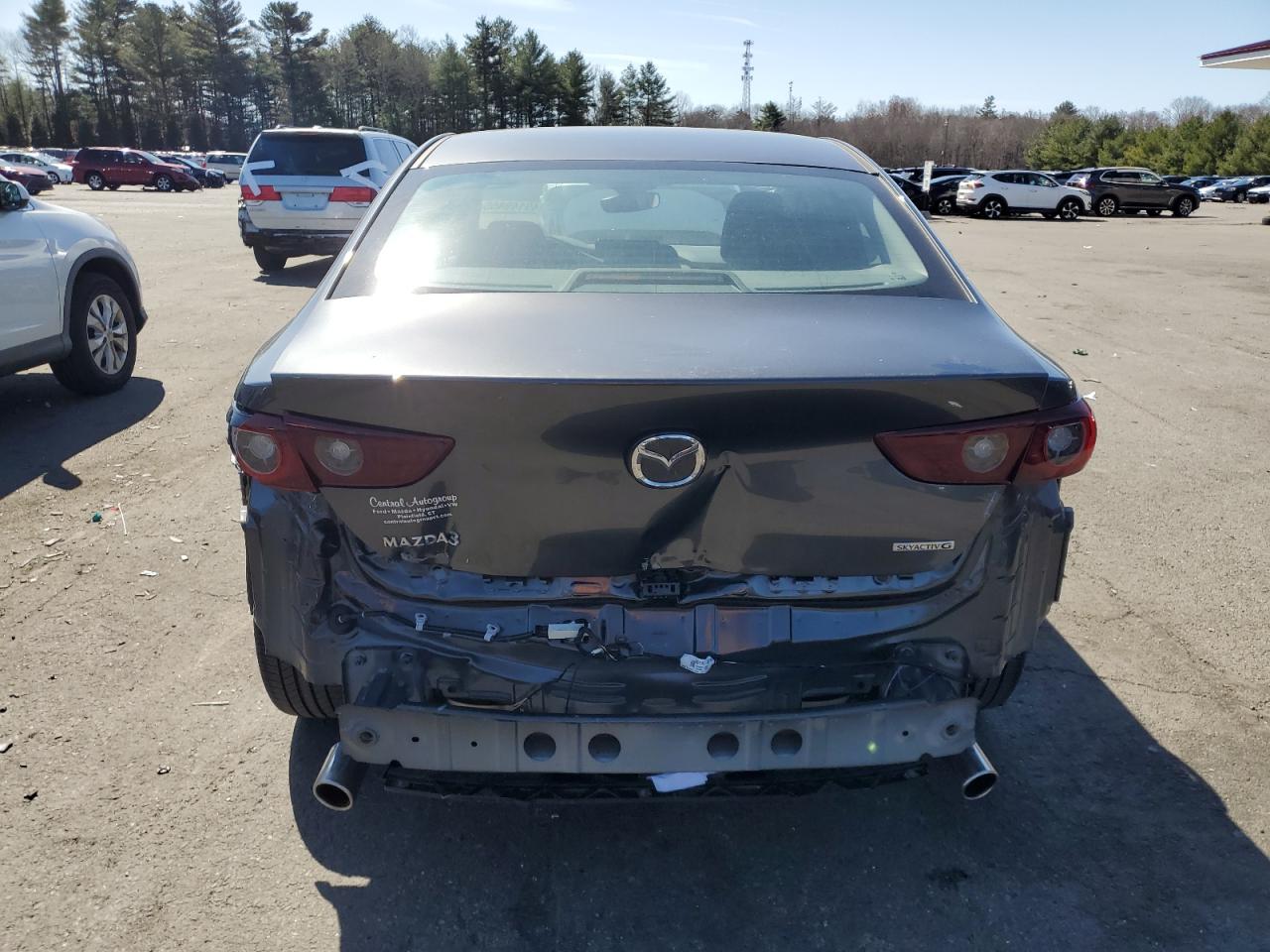 2022 MAZDA 3 SELECT VIN:3MZBPABLXNM314905