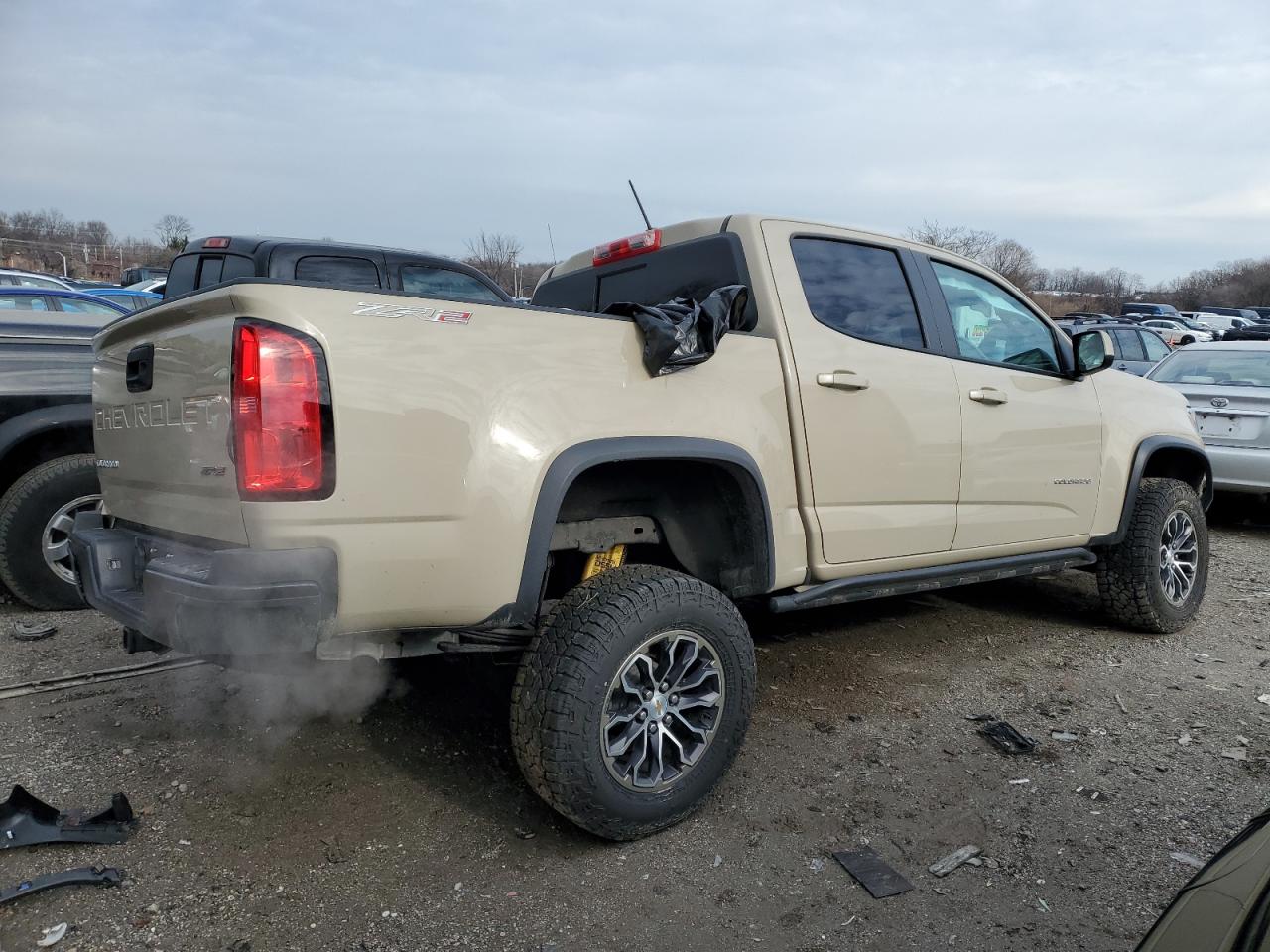2022 CHEVROLET COLORADO ZR2 VIN:1GCGTEEN9N1138340