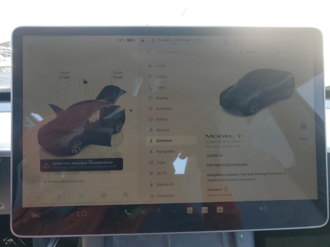 2023 TESLA MODEL Y  VIN:7SAYGDEE7PA191681