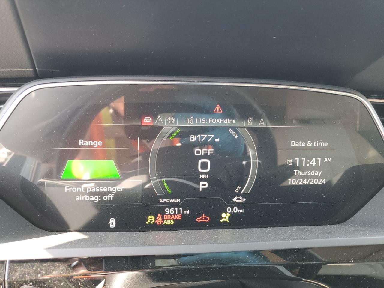 2024 AUDI Q8 E-TRON PREMIUM PLUS VIN:WA15AAGE0RB044134