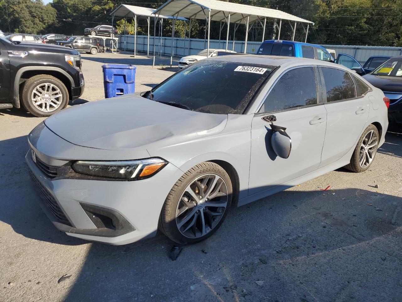 2022 HONDA CIVIC TOURING VIN:2HGFE1F97NH306950