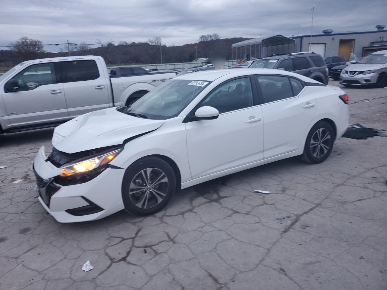 2022 NISSAN SENTRA SV VIN:3N1AB8CV2NY296790