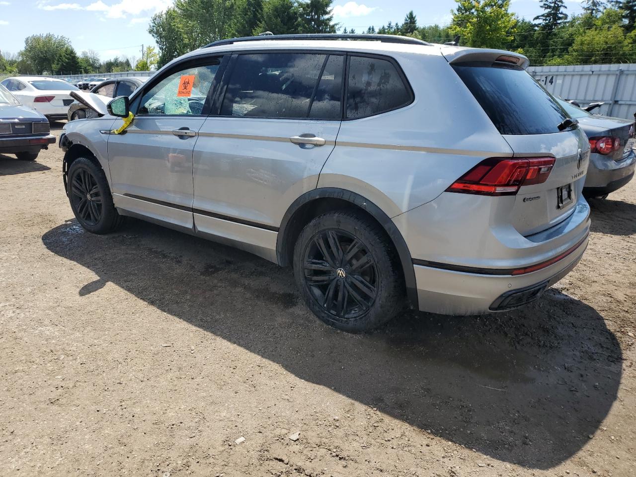2022 VOLKSWAGEN TIGUAN SE R-LINE BLACK VIN:3VV8B7AX5NM155425