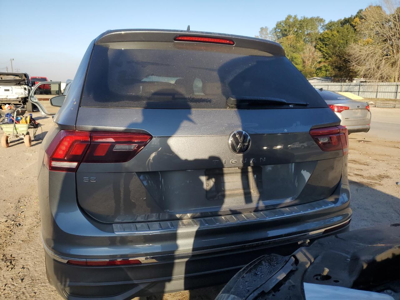 2022 VOLKSWAGEN TIGUAN SE VIN:3VV3B7AX7NM036401