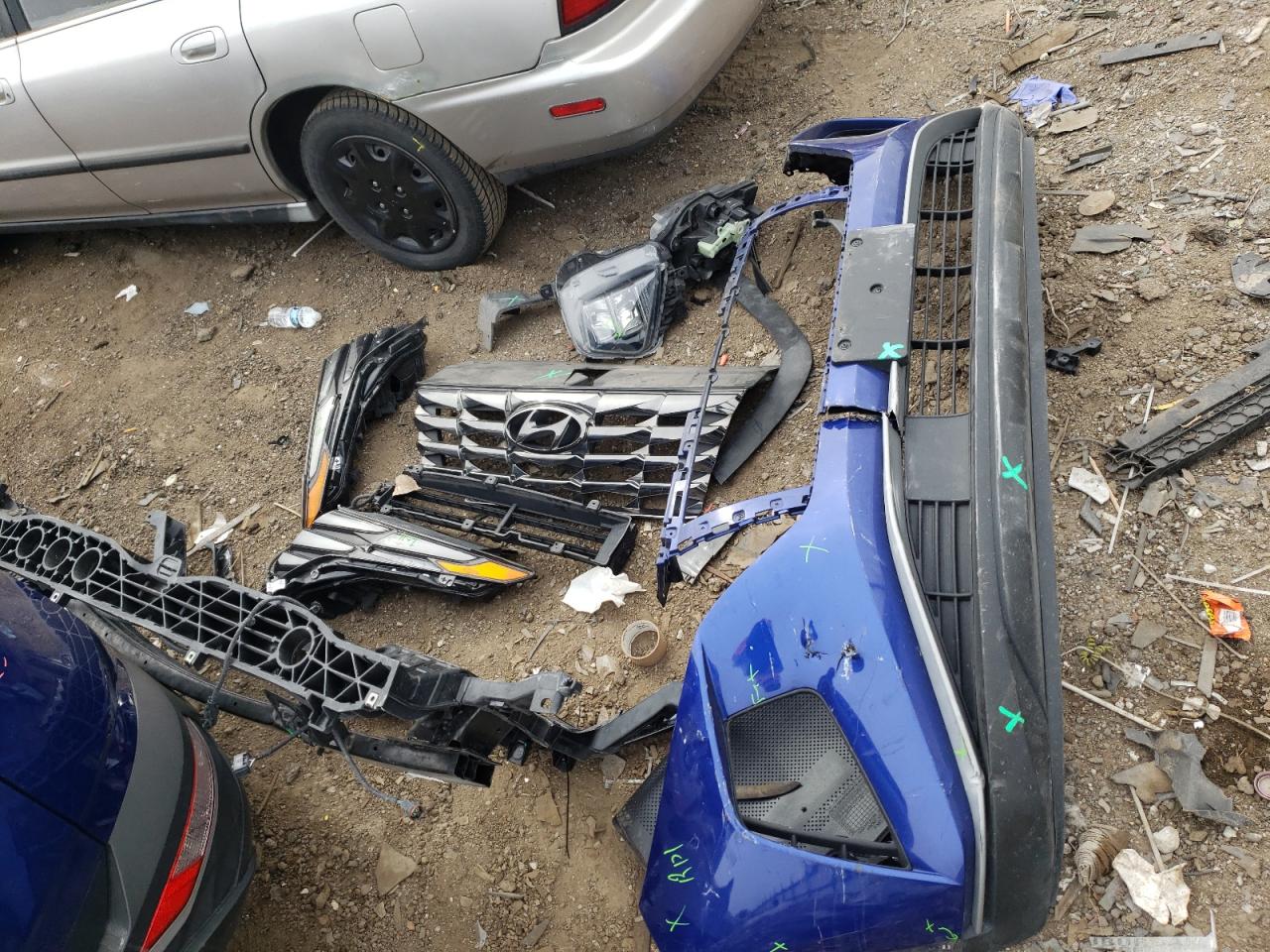 2022 HYUNDAI TUCSON SEL VIN:5NMJC3AE1NH134644