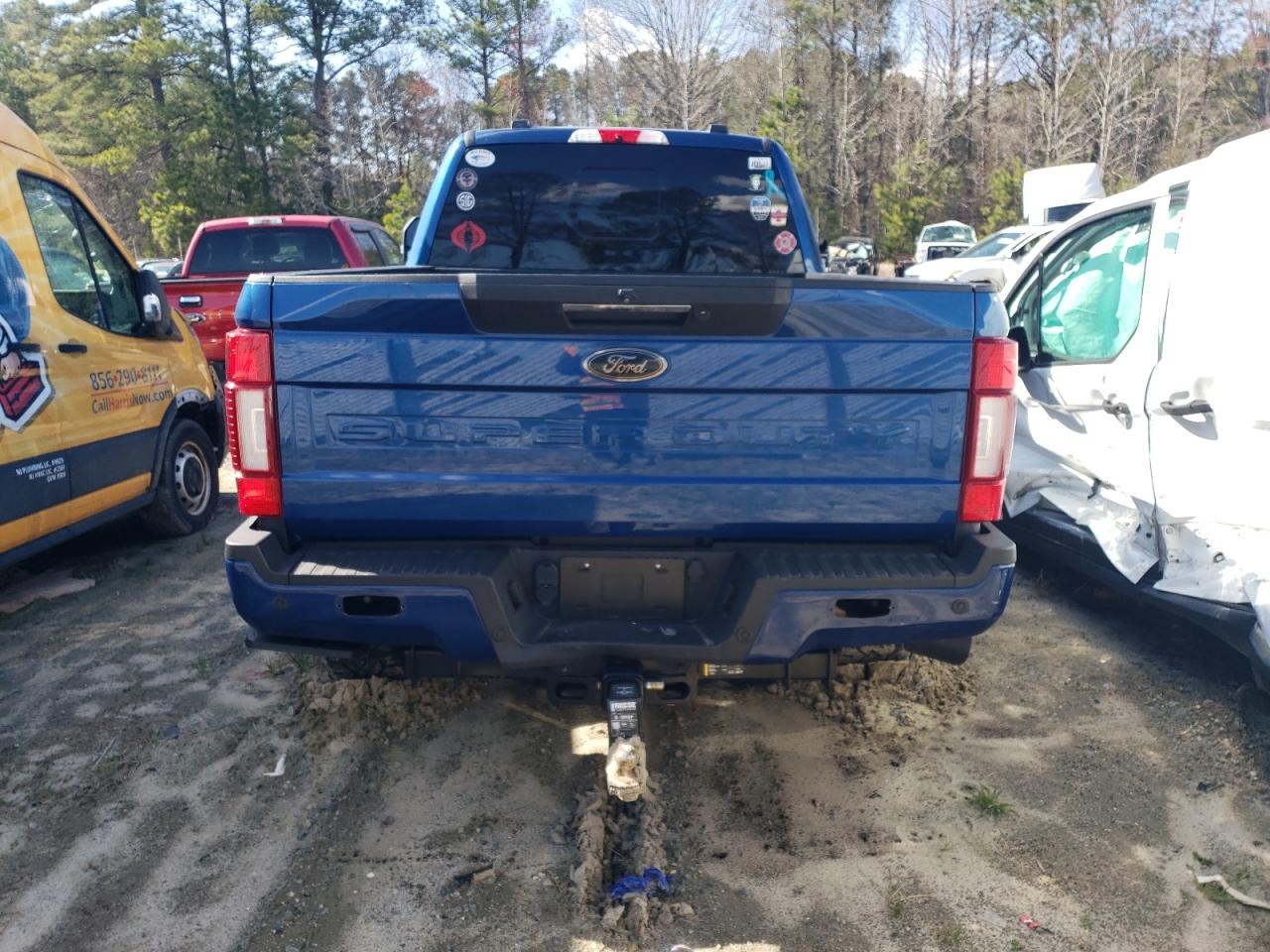 2022 FORD F350 SUPER DUTY VIN:1FT8W3BT8NEC84191