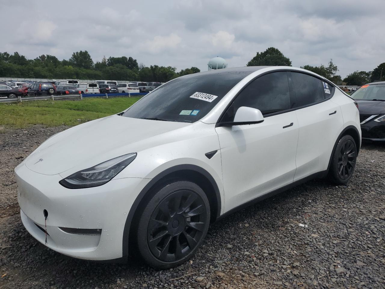 2022 TESLA MODEL Y  VIN:7SAYGDEE5NF312028
