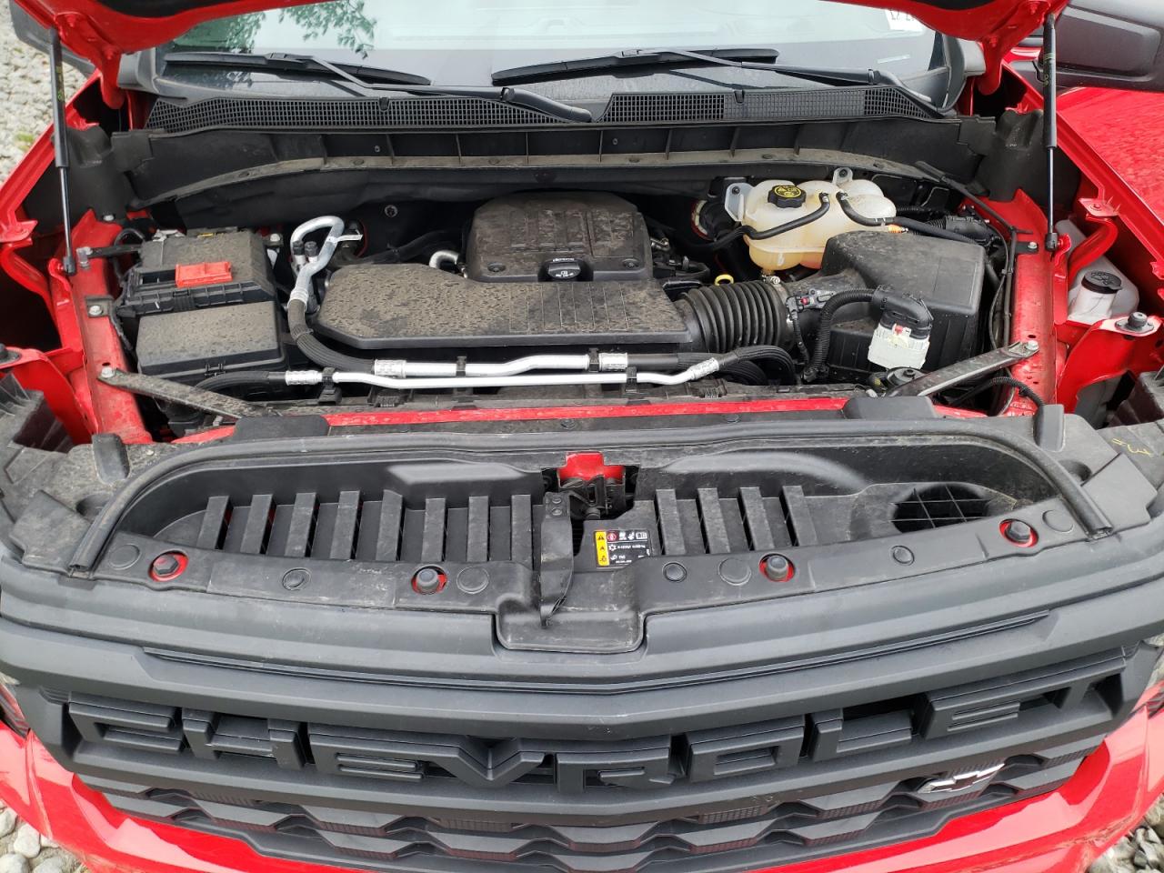 2022 CHEVROLET SILVERADO K1500 CUSTOM VIN:1GCPDBEK7NZ551425