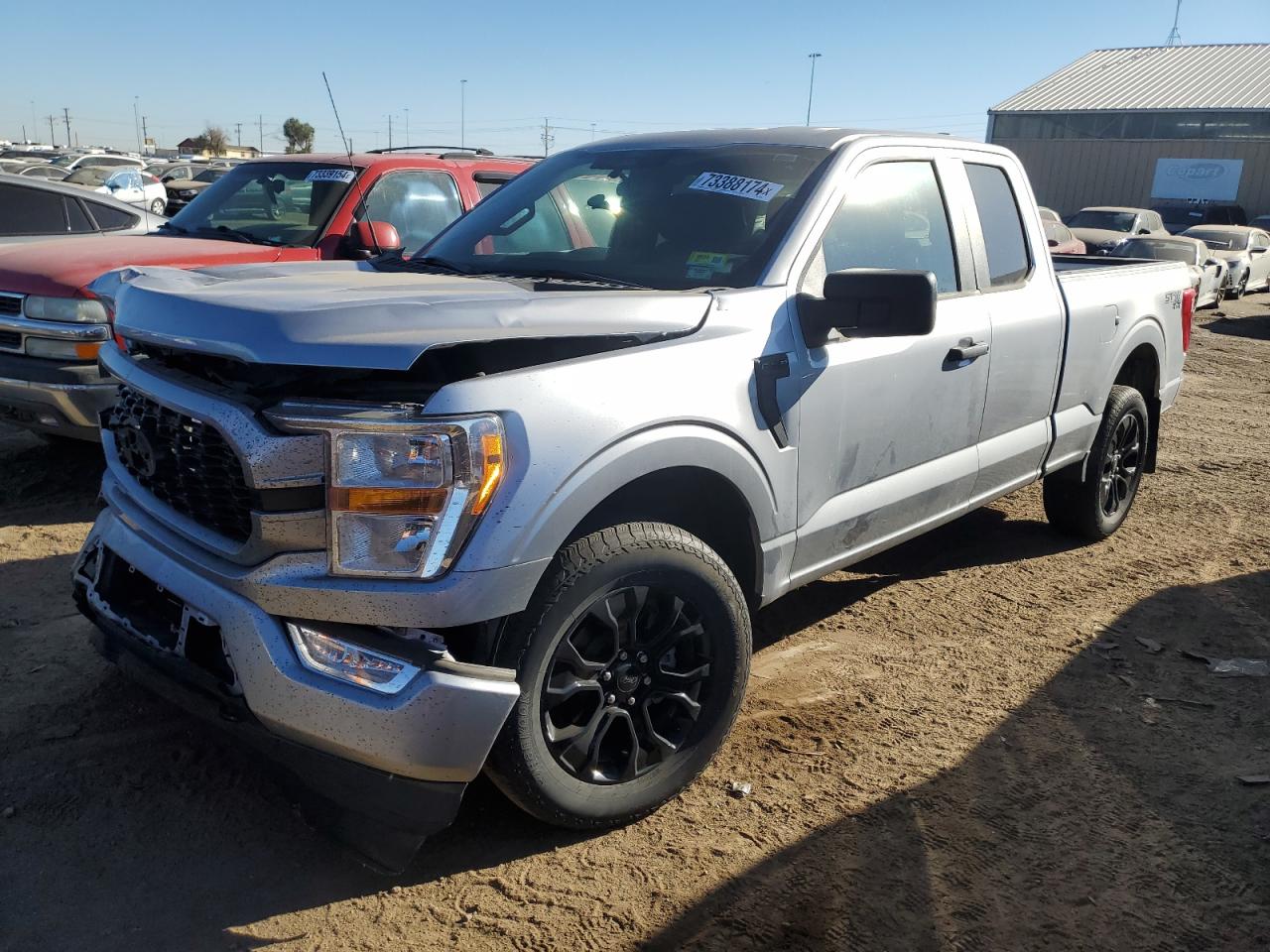 2022 FORD F150 SUPER CAB VIN:1FTEX1EP1NFB66948
