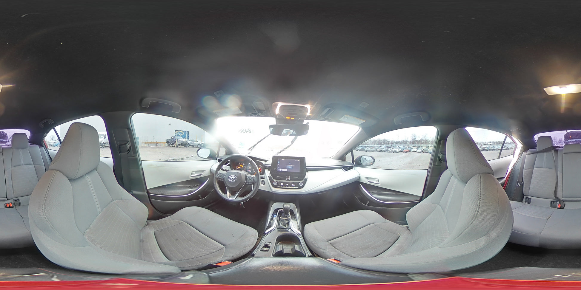 2023 TOYOTA COROLLA SE VIN:5YFS4MCE7PP147654