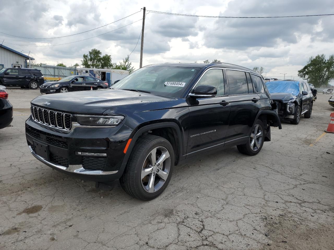 2022 JEEP GRAND CHEROKEE L LIMITED VIN:1C4RJKBG1N8514717