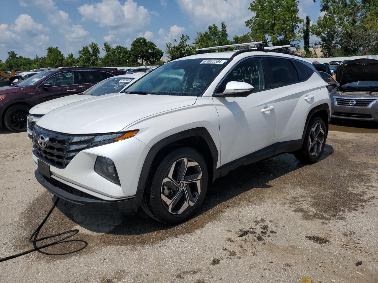 2022 HYUNDAI TUCSON SEL VIN:5NMJFCAE2NH109713