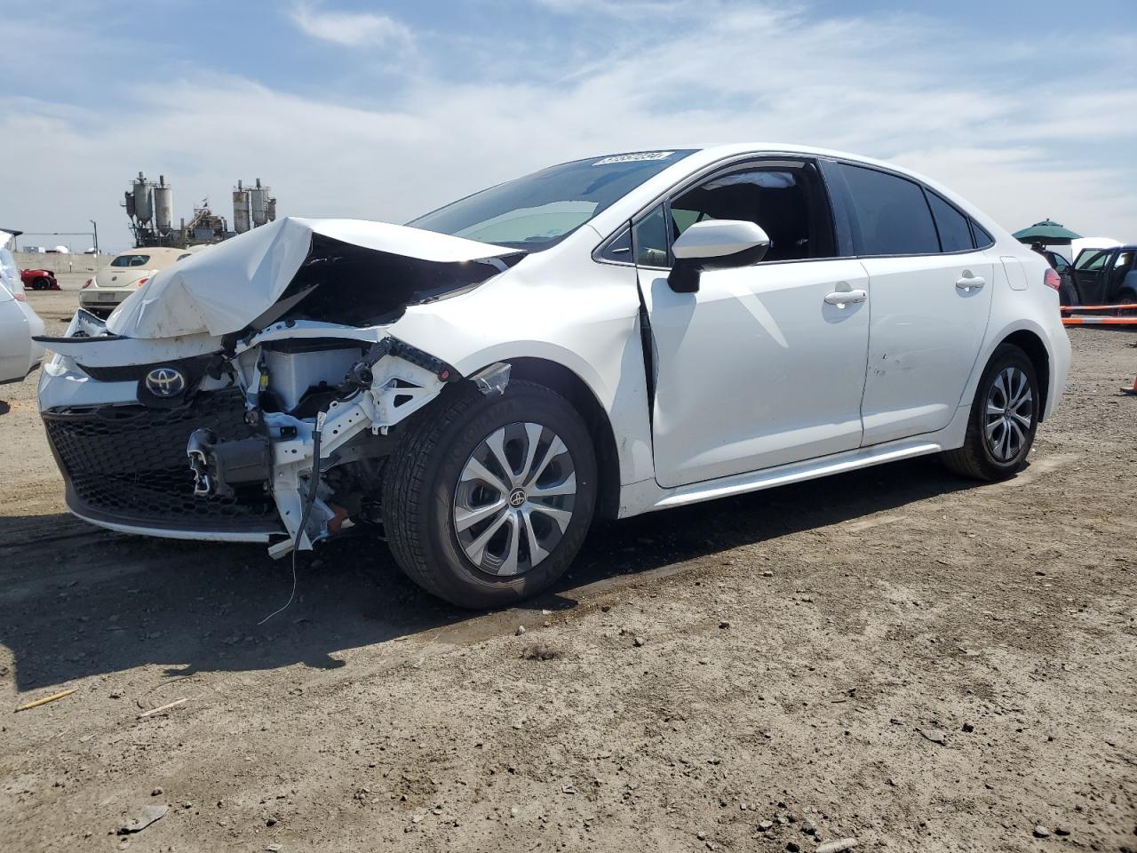 2022 TOYOTA COROLLA LE VIN:JTDEAMDE6N3012921