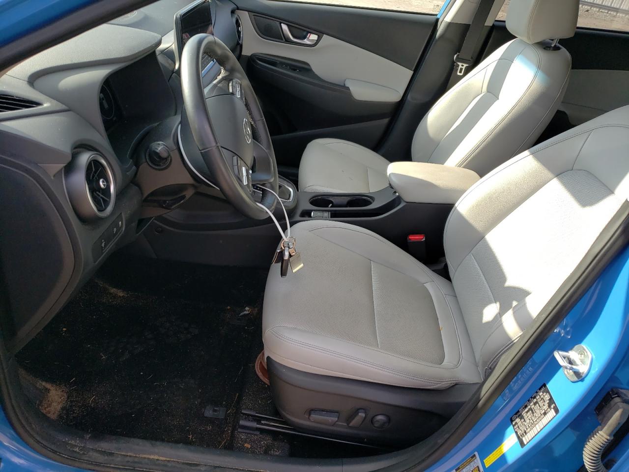 2022 HYUNDAI KONA LIMITED VIN:KM8K5CA37NU824044