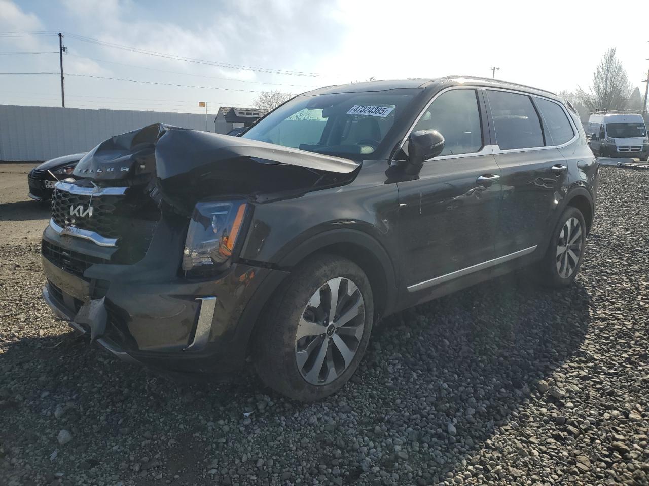 2022 KIA TELLURIDE S VIN:5XYP6DHC0NG300464