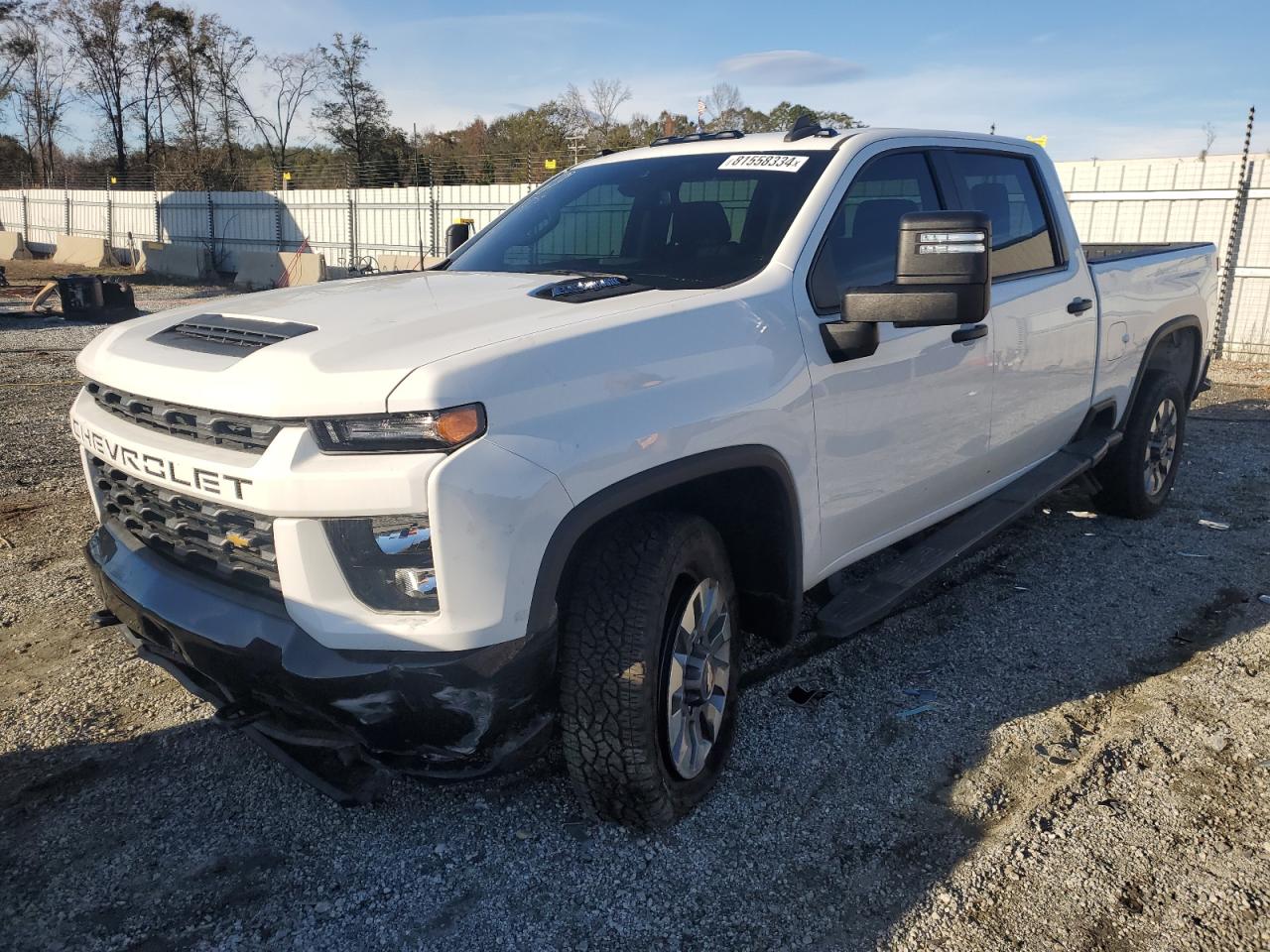 2022 CHEVROLET SILVERADO K2500 CUSTOM VIN:2GC4YMEYXN1219804