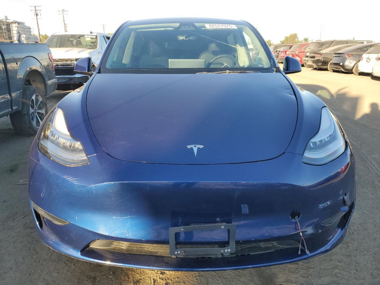 2022 TESLA MODEL Y  VIN:7SAYGDEE8NA003845