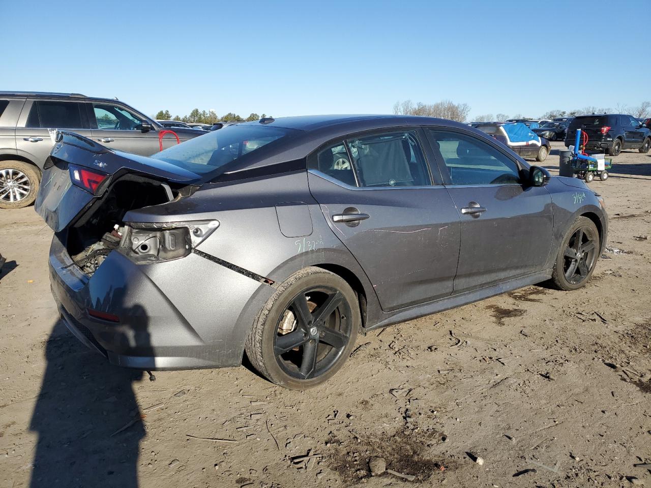 2022 NISSAN SENTRA SR VIN:3N1AB8DV7NY318474