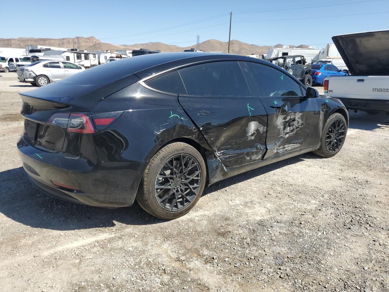 2022 TESLA MODEL 3  VIN:5YJ3E1EB9NF344837