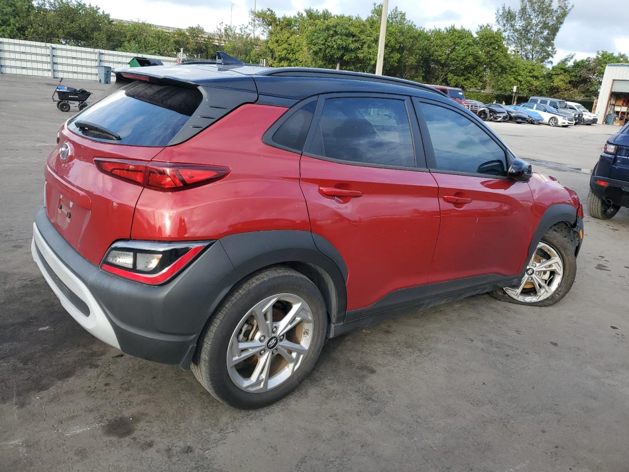 2022 HYUNDAI KONA SEL VIN:KM8K62AB1NU884397