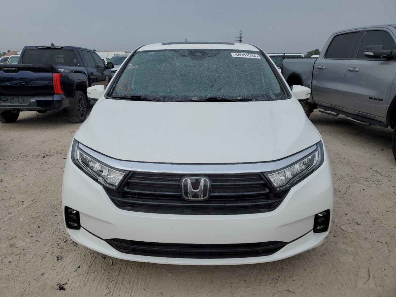 2022 HONDA ODYSSEY EXL VIN:5FNRL6H75NB036469