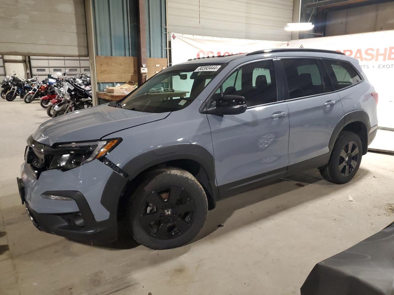 2022 HONDA PILOT TRAILSPORT VIN:5FNYF6H83NB072480