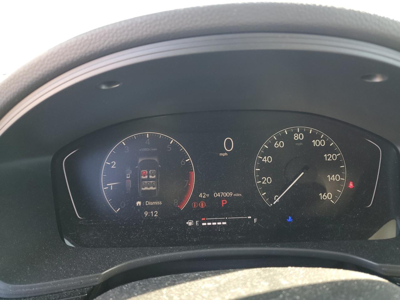 2022 HONDA CIVIC EX VIN:2HGFE1F76NH314052