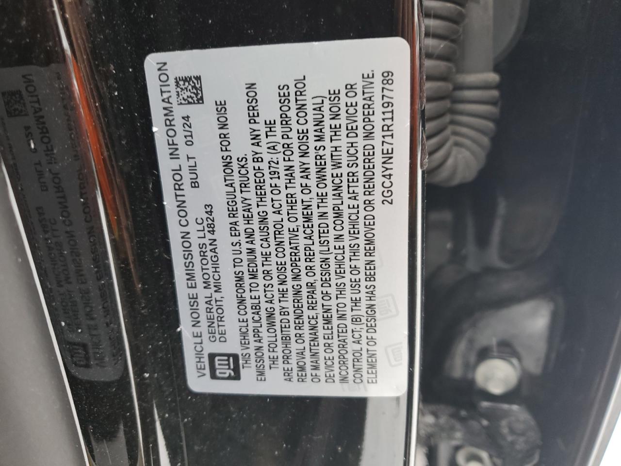 2024 CHEVROLET SILVERADO K2500 HEAVY DUTY LT VIN:2GC4YNE71R1197789