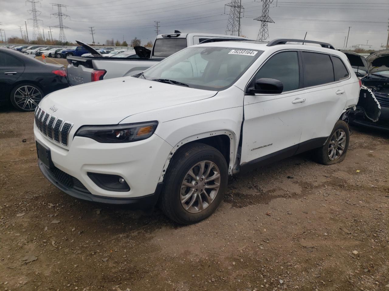 2022 JEEP CHEROKEE LATITUDE LUX VIN:1C4PJMMX2ND501403