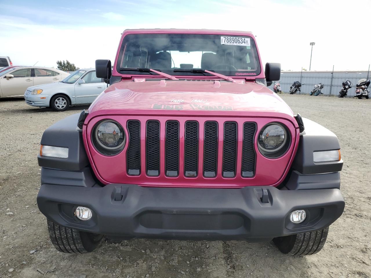 2022 JEEP WRANGLER UNLIMITED SPORT VIN:1C4HJXDG7NW131012