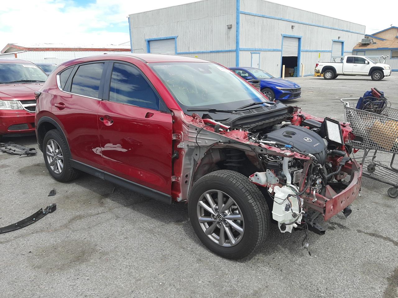 2022 MAZDA CX-5 SELECT VIN:JM3KFBBM9N0529299