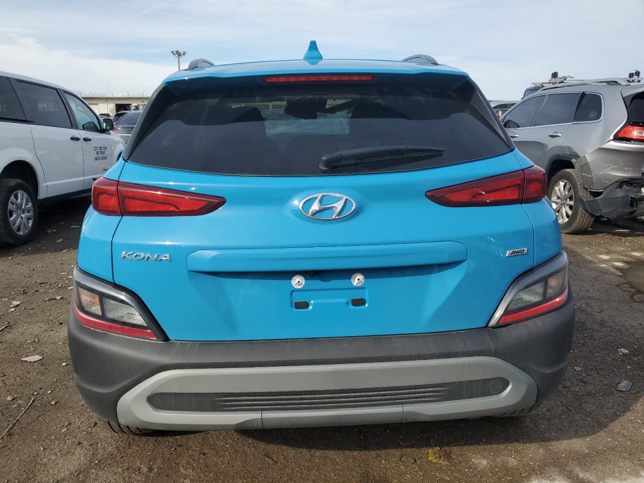 2023 HYUNDAI KONA SEL VIN:KM8K3CABXPU006131