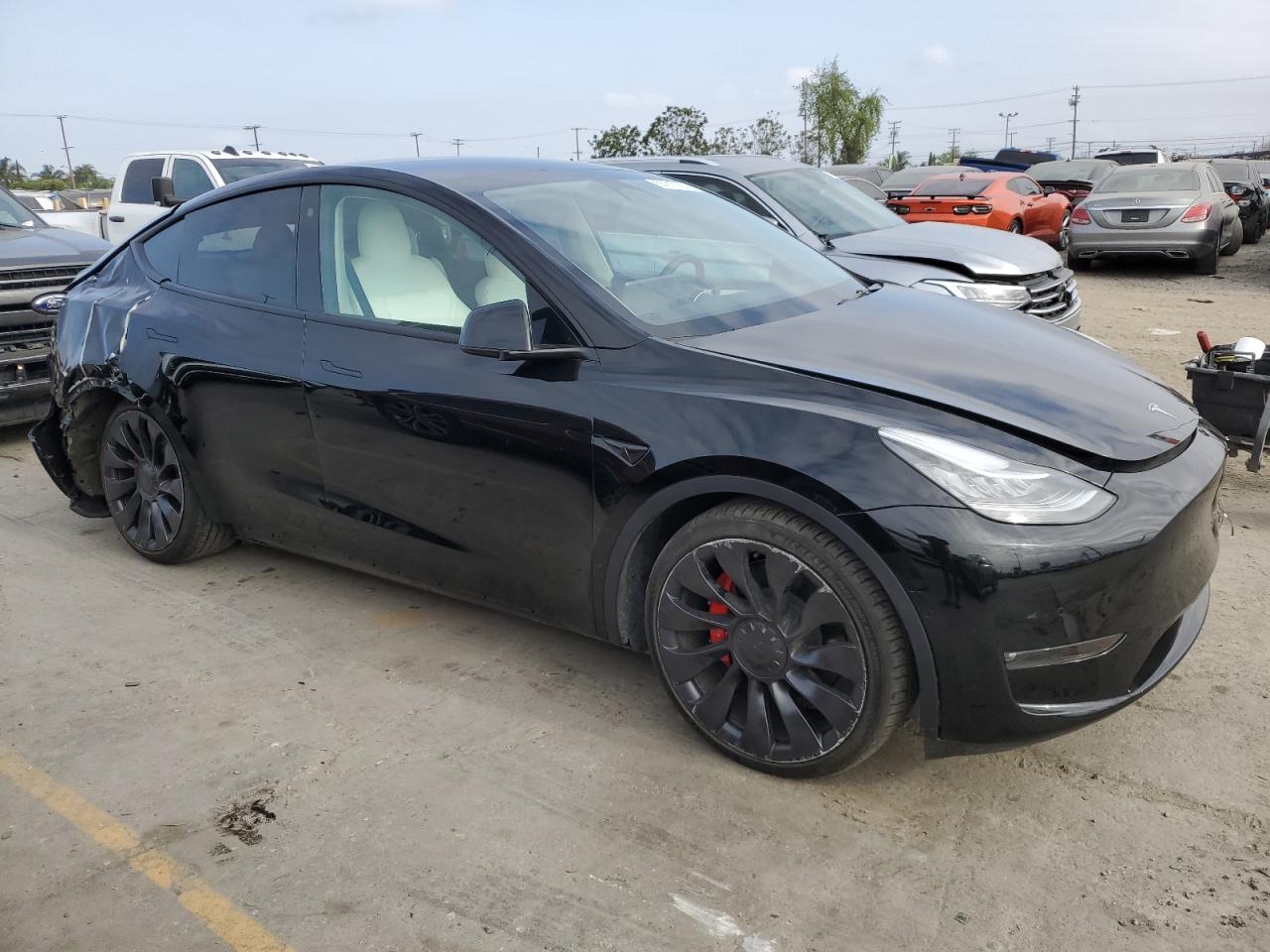 2022 TESLA MODEL Y  VIN:7SAYGDEF2NF536530