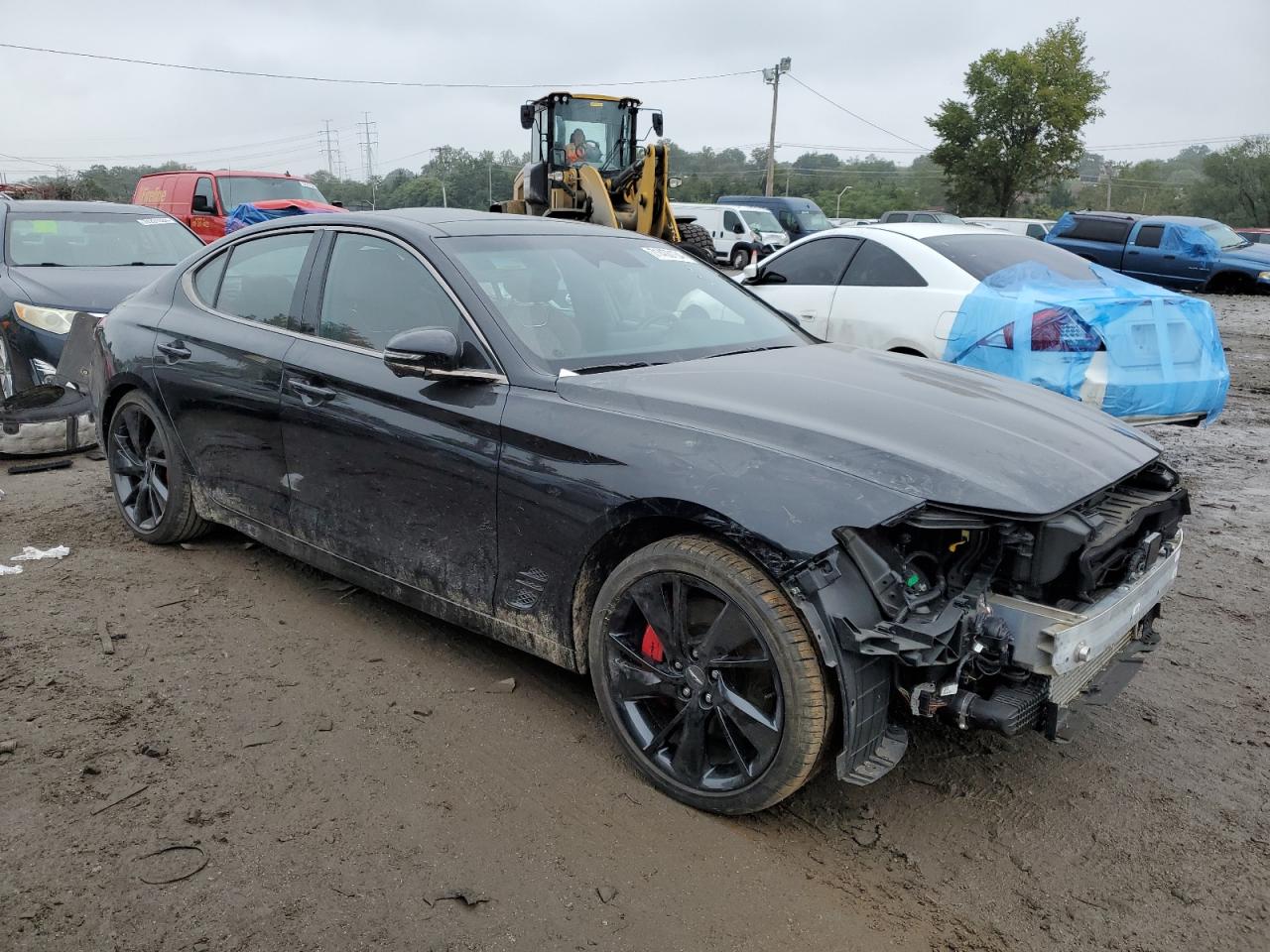 2023 GENESIS G70 BASE VIN:KMTG54TEXPU110976