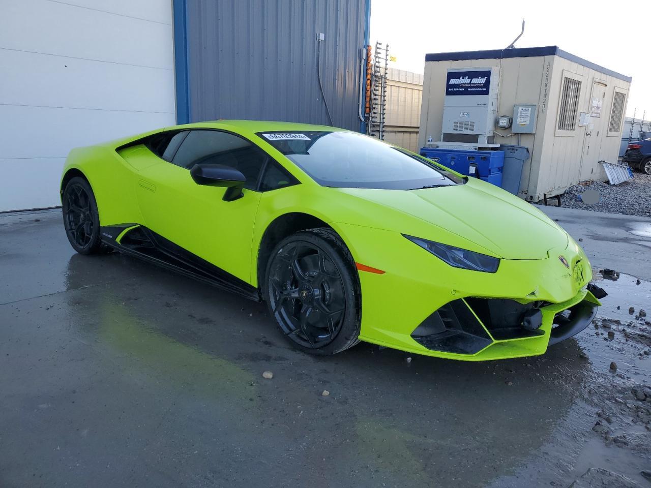 2023 LAMBORGHINI HURACAN EVO VIN:ZHWUF4ZFXPLA22265