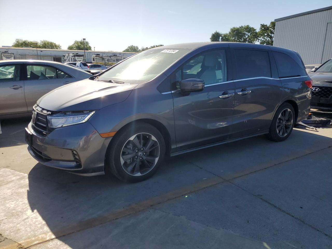 2023 HONDA ODYSSEY ELITE VIN:5FNRL6H98PB004474