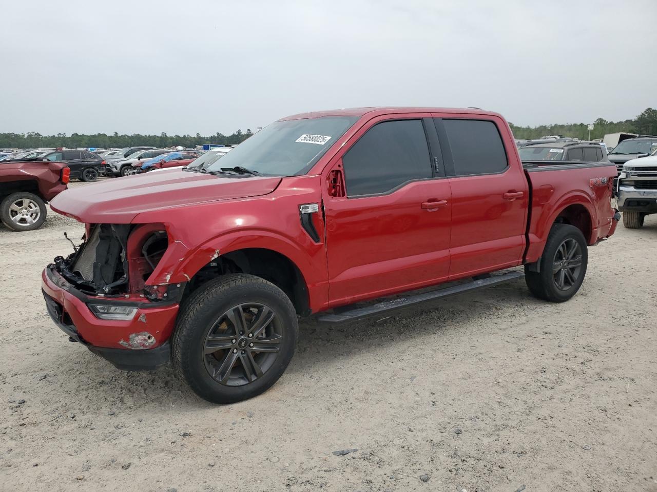 2022 FORD F150 SUPERCREW VIN:1FTFW1E56NKE73660