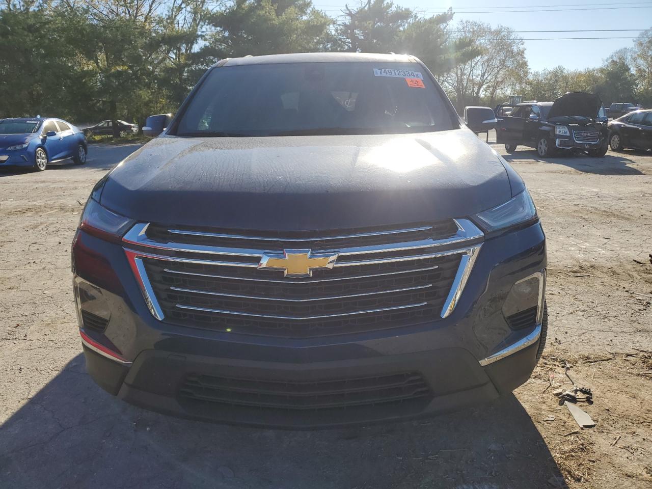 2022 CHEVROLET TRAVERSE LT VIN:1GNERGKW6NJ132484