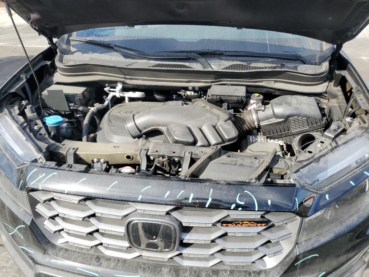 2022 HONDA PASSPORT TRAIL SPORT VIN:5FNYF8H62NB024575
