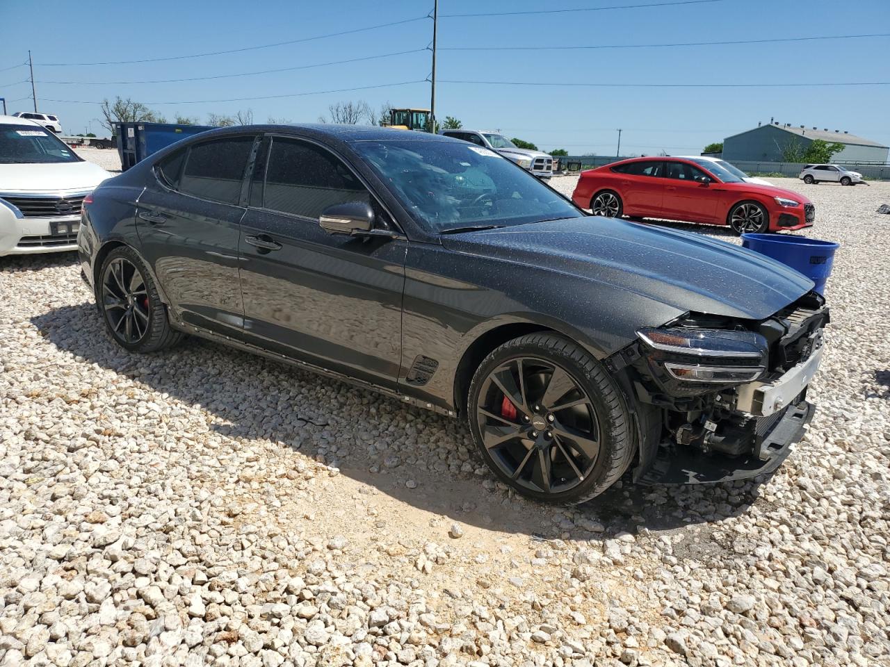 2023 GENESIS G70 BASE VIN:KMTG54TE7PU113575