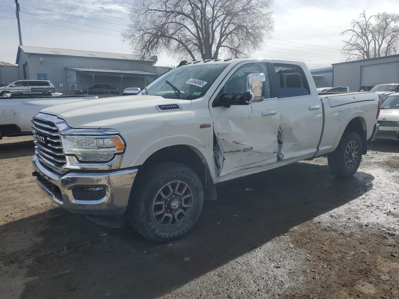 2022 RAM 2500 LONGHORN VIN:3C6UR5GJ8NG245609