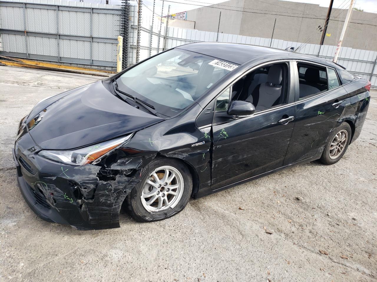 2022 TOYOTA PRIUS NIGHT SHADE VIN:JTDKAMFU1N3163723