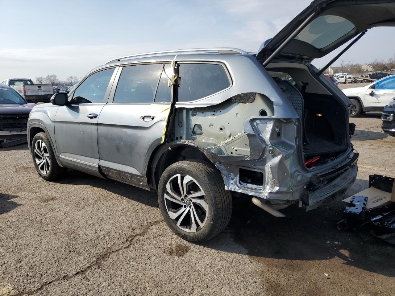 2022 VOLKSWAGEN ATLAS SEL VIN:1V2BP2CAXNC564344