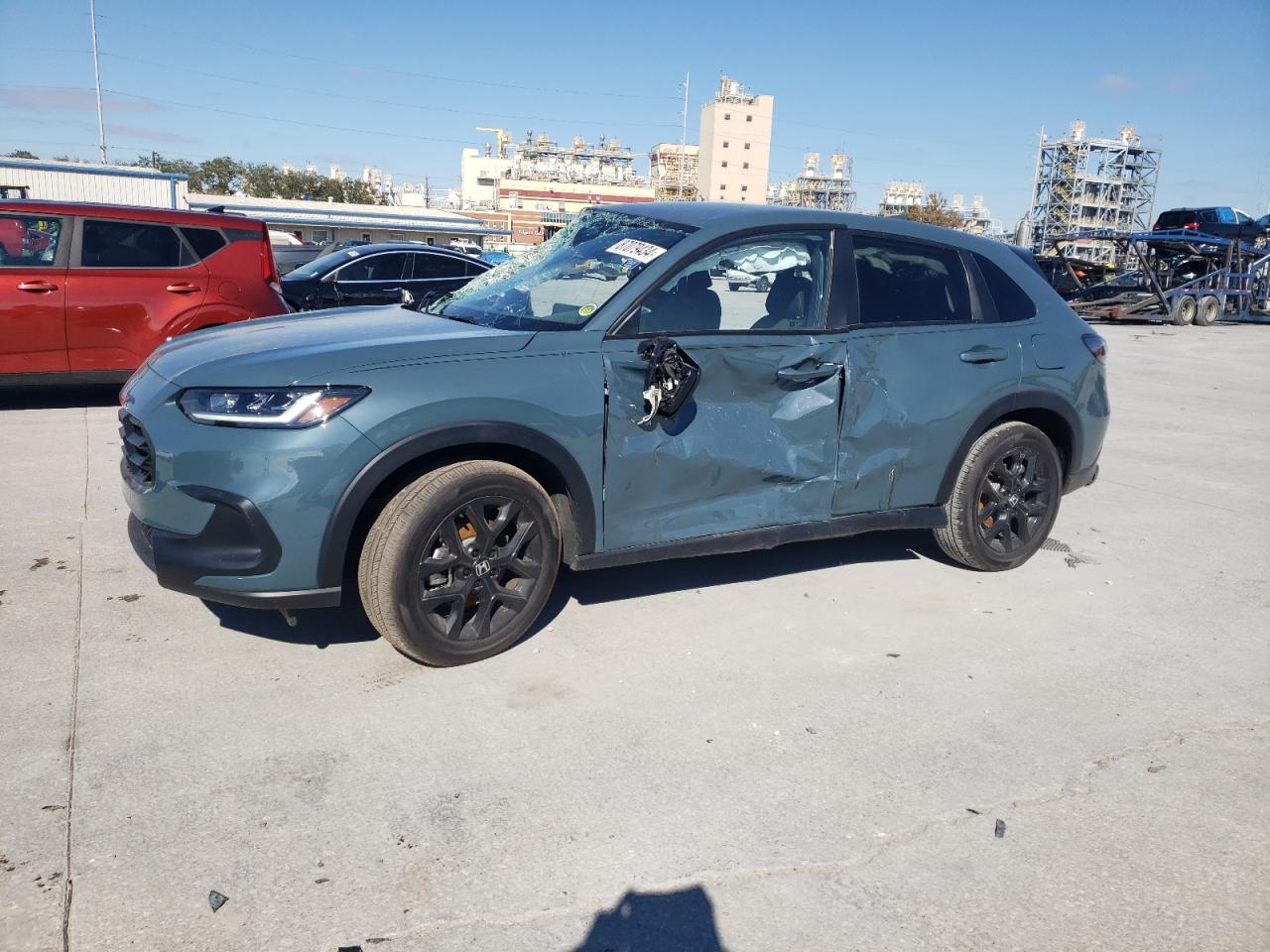 2024 HONDA HR-V SPORT VIN:3CZRZ1H51RM760624