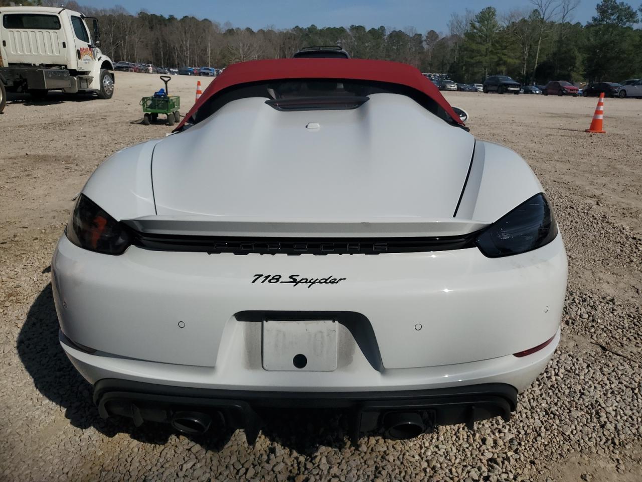 2022 PORSCHE BOXSTER SPYDER VIN:WP0CC2A8XNS235344